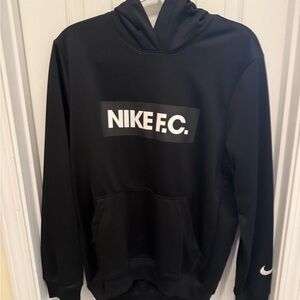 Nike F.C. Black Hoodie Sweater
